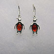 Boucles d'oreilles pingouin